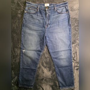 Frame Denim Relaxed Fit Blue Jeans